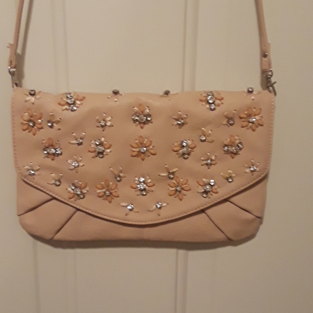 💕Y2K CUTE💕Forever 21 pink diamante purse